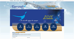 Desktop Screenshot of concordevoyage.com